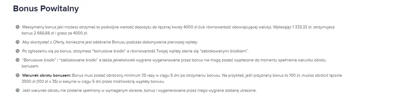 100% Bonus od pierwszej wpłaty w CasinoEuro