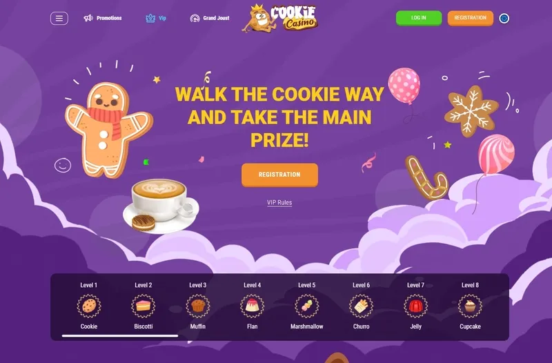 Program VIP w Cookie Casino