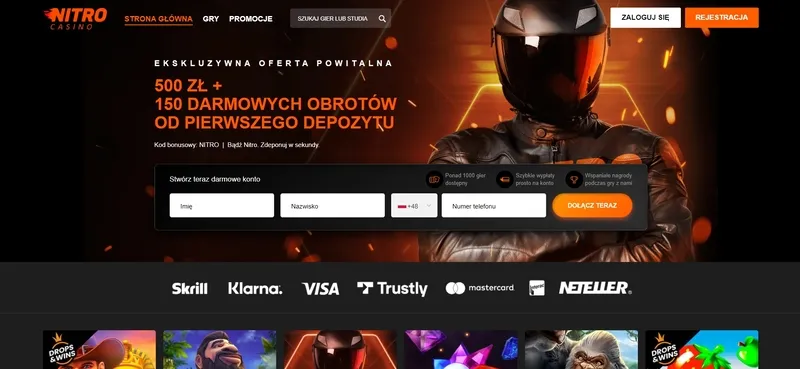 Strona główna Nitro Casino 